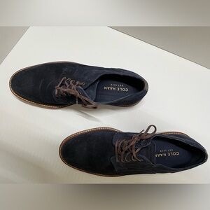 Cole Haan Mens Blur suede Oxford
